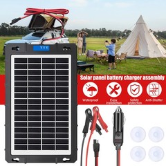 Waterproof 30W 18V Solar Solar Panel Trickle Charging Kits Car Battery Charger
