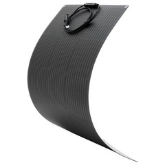 VEVOR Flexible Solar Panel 100W Bendable Monocrystalline Solar Off-Grid Charger