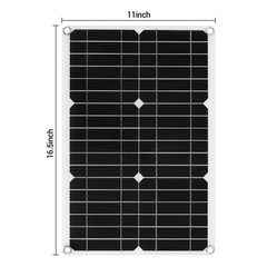 400W Solar Panel Kit 100A 12V Charger w/Dual USB Controller RV Caravan Boat