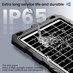 Portable 9W Solar Battery Trickle Charger with LED Indicator – Easy Installation
