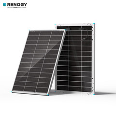 Renogy 100W N-Type Bifacial Solar Panel Double-Side PV Module For RV Marine
