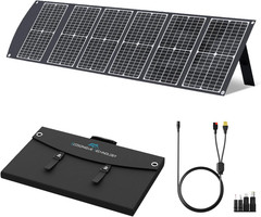 Ecosonique 100W Portable Solar Panel Lightweight Foldable, 23.5% Efficiency, 20V