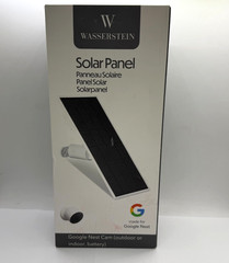 Wasserstein 2.5W Solar Panel for Google Nest Cam Outdoor or Indoor, Battery NEW