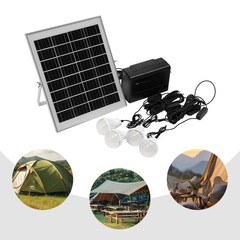 Power Station Solar Generator Lighting Kit Solar Light For Home Camping 12W