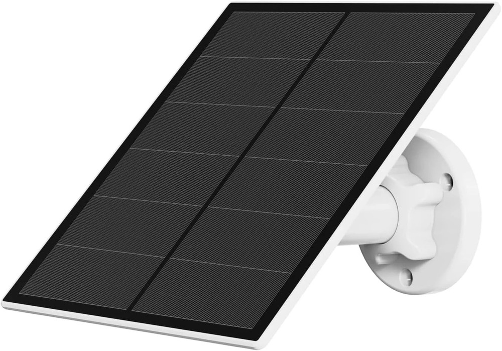 5W Solar Panel for Security Camera, USB Solar Panel for DC 5V Outdoor Rechargeab