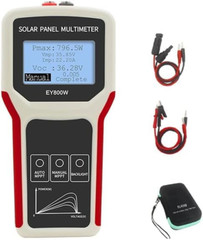 Ey800W Solar Panel Tester – Ultra LCD MPPT Meter for PV Voltage Testing
