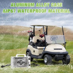 36V 100Ah LiFePO4 Lithium Battery 200A BMS 3840Wh For Golf Cart Marine Off-grid
