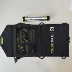 Goal Zero Nomad 3.5 Solar Panel AND SWITCH CHARGER TESTED WORKING