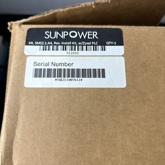 SunPower PV Supervisor MI SMS2.1.A4 Install Kit W/ZYXEL PLC PN 511650