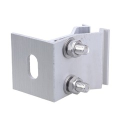 Pack of 4 Sturdy Aluminium Clamps Accessory for Solar and Photovoltaic Roofs
