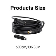 Flexible DC7909 Solar Generator Cable 14AWG with 8020 Power Adapter for Outdoor