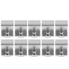 10pcs Solar Panel Mounting Kit – 35/40/45/50/55mm Adjustable Photovoltaic Panel