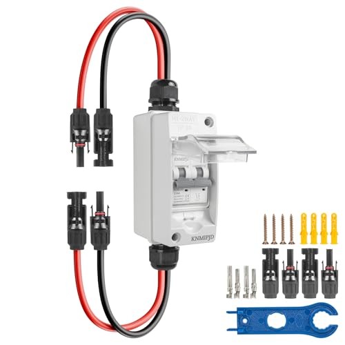 Solar Panel Disconnect Switch 1000V 10A Solar Breaker with IP65 DC1000V 10Amp