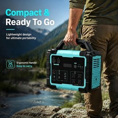Portable Power Station 1000W Pure Sine Wave Off-Grid Solar Ready Power Bank