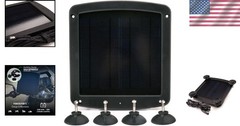 High-Efficiency 5W Solar Panel – Windshield Mounting for Easy Vehicle Charging