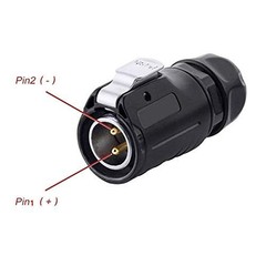 Solar Panel Cable 2 Pin Connector for RV Solar Ports, Solar Adapter, Industrial