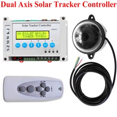 Dual Axis Solar Tracker Controller Automatic Solar Tracking W/ Remote Control EL