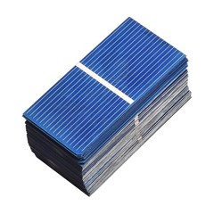 100pcs 0.5V`Mini Solar Cell For Solar Panels 52mmx 26mm Polycrystalline Silicon