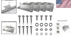 Robust Solar Z-Bracket Mounting System – Ideal for Roofs and Irregular Surfaces