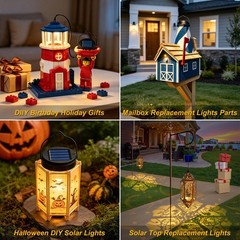 AA 600mAh Solar Light Replacement Top Waterproof LED Lantern Part