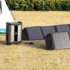 Solar Generator 2000W Portable Power Station DC/AC Power Bank for Outdoor Power