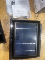 Wasserstein Solar Panel Compatible with Ring Spotlight Cam Battery- Black 2 Pack