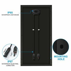⭐AP 200W 12V Monocrystalline for Water Pumps, Residential Power-1 Pack⭐️