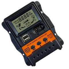Solar Panel Charge Controller with Dual USB Output for 12V 24V Systems