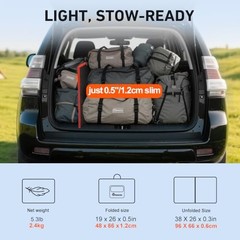 100W Portable Foldable Solar Panel Kit for 12V Battery Charging | 100W 19x26in