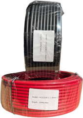 Solar Cable 100Ft 30M 10 Awg Wire, 100FT Black + 100FT Red 10 Gauge Wire Solar E