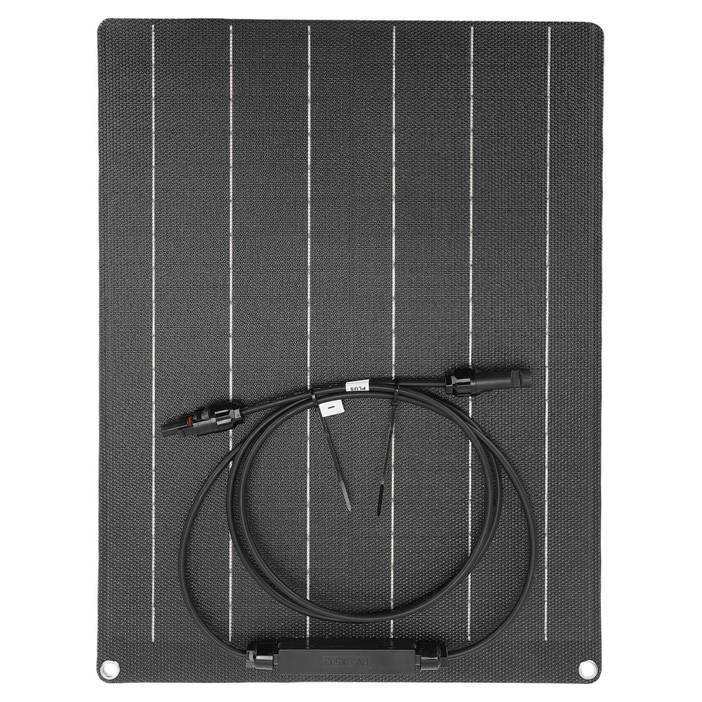 Solar Charger 30W 18V ETFE Flexible Monocrystalline Silicon Solar Panel Charger