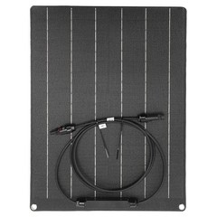 Solar Charger 30W 18V ETFE Flexible Monocrystalline Silicon Solar Panel Charger