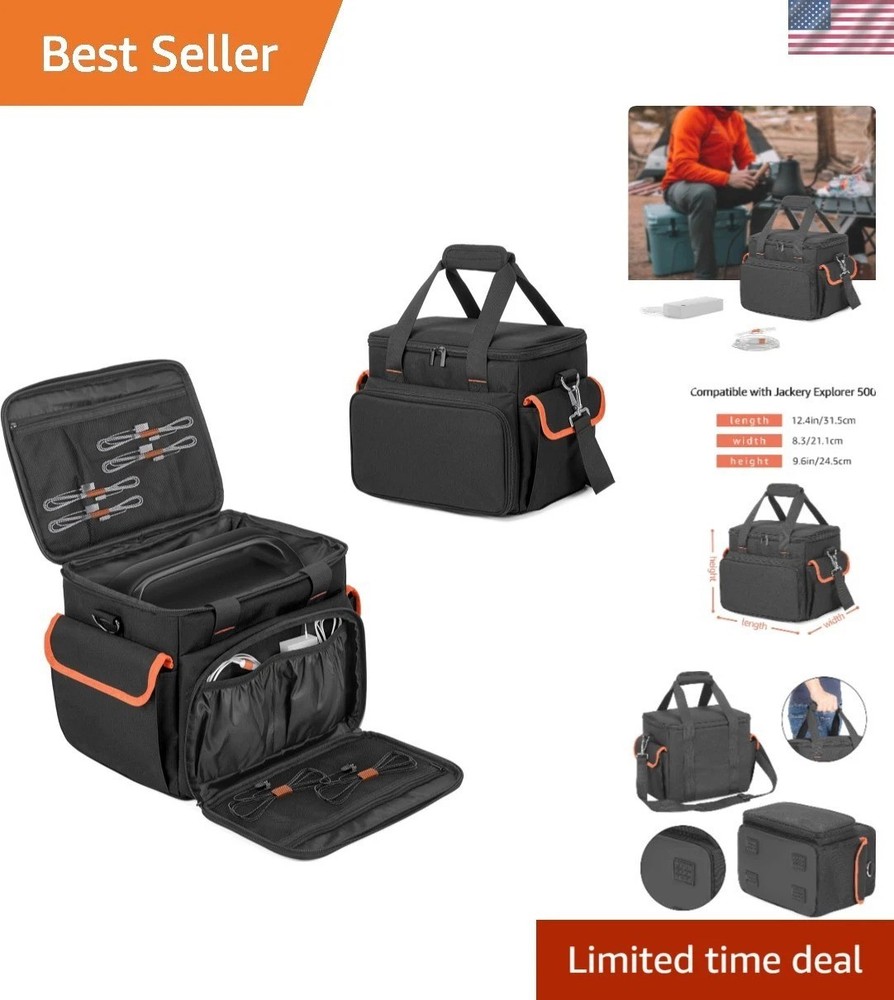 Jackery Explorer 500 Compatible Carrying Case – Lightweight & Easy to Transport