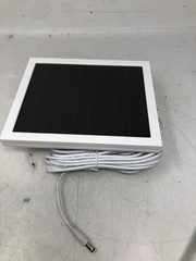 1 Solar Panel 10W For Surveillance Camera White «7.5l x 6.5w»