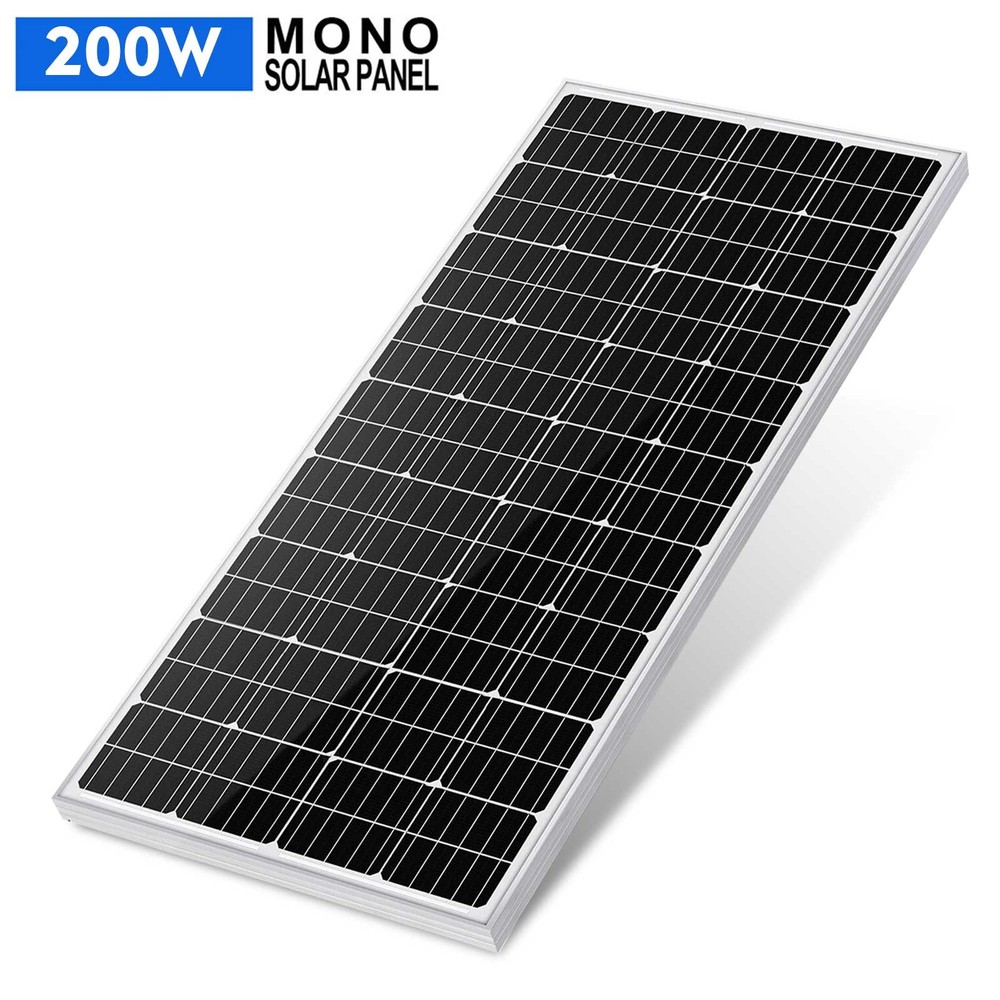 1200W 1000W 800W Monocrystalline Solar Panel PV 12V Home RV Camping Off Grid