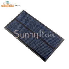 6V 1W Solar Panel Module DIY For Light Battery Cell Phone Toys Chargers New