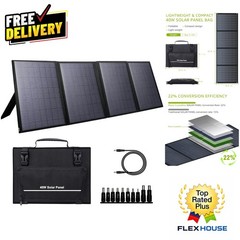 Versatile 40W Outdoor Solar Charger with Adjustable Kickstand for Adventures