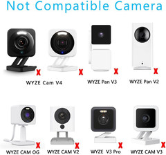 2 Pack Solar Panel Compatible with WYZE Battery Cam Pro, Eufycam 2C/2C Pro, 4W