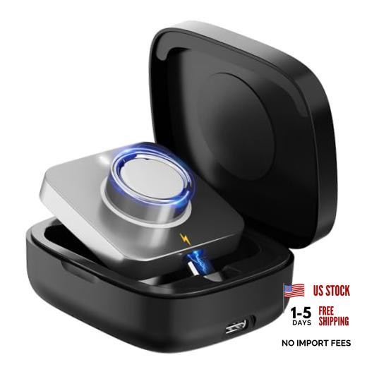 Charging Case Compatible with Oura Ring Gen 5, 4 & 3, 1000mAh Portable Travel