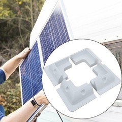 Solar Panel Mounting Bracket Kit ABS Material for Use on Vehicles and Garages