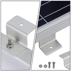4 Pcs Mounting Hardware Solar Panel Bracket Corner Z Brackets RV
