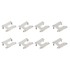 20X Earth Plate Grounding Clip Solar Panels PV Roof Fitting Stainless Steel New
