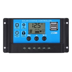 200 Watts Solar Panel Kit 100A 12V Battery Charger with Controller For Auto Boat