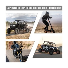 Lithium YTX20L-BS, 700A LiFePO4 Motorcycle Battery, 12V 10AH ATV, UTV, Jet Sk…