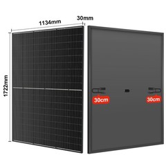 Dokio 400W 800W 1600W N-type Mono Rigid Big Solar Panel PV moudle for RV Camper