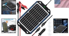 12W Solar Panel Charger Pro – MPPT Controller for Vehicles