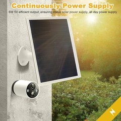 Solar Panel Charger Compatible with TP-Link Tapo MagCam C425, Tapo C420, and Tap
