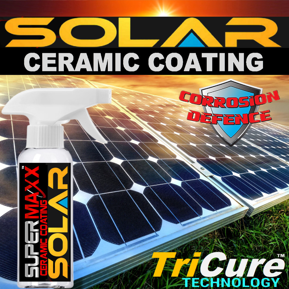SOLAR PANEL PROTECTION SELF CLEANING TRICURE CERAMIC CLEAR COAT SPRAY – KIT