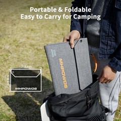 Solar Panel 80W Foldable XT60 for EcoFlow River 3 Plus 286Wh Portable Generator