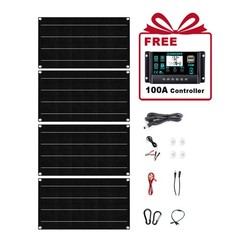 3200W Solar Panel Kit-4x800W High-Efficiency+100A Controller Full Accessoriesuo